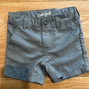 Cat & jack adjustable waist shorts size 12 months